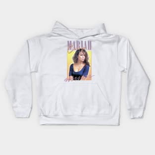 Mariah - 90s Vintage Aesthetic Design Kids Hoodie